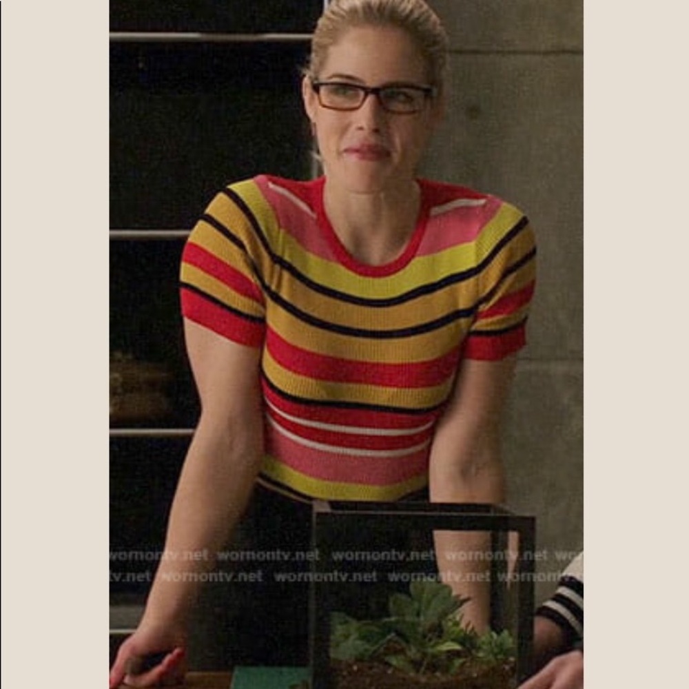 Multicolored Striped Sweater by Zara